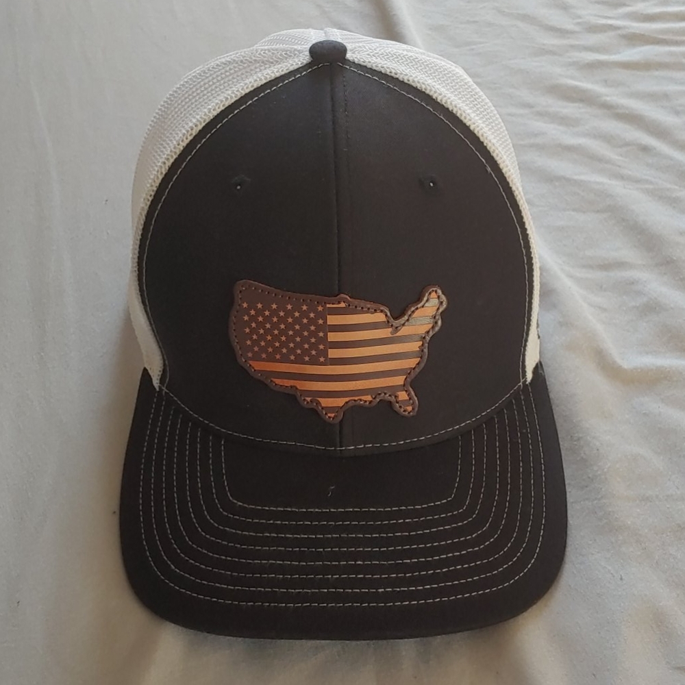Ariat flag hat